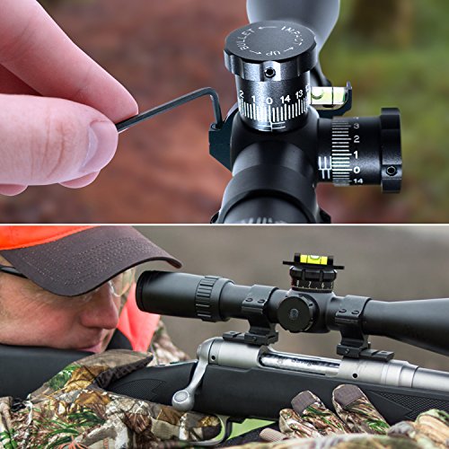 Tactical Rifle Hunting Scope Level Kit Scope Bubble Level Anti Cant