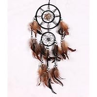 ZoCr Dream Catcher Decor, India Style Dreamcatcher Wall Hanging Hanging Ornament Craft Gift, 6.3" Diameter and 29.5" Long