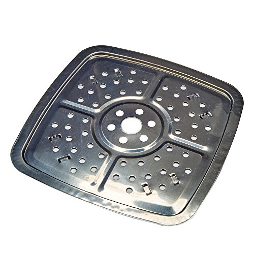 Copper Chef Casserole Pan Set: 4-Piece XL 11” Casserole Pot w/Glass Lid, Fry Basket, Steam & Roasting Rack & Glass Press Lid Set| Nonstick Cooking Pan Set Including Cookbook With Recipes |Top Giftin