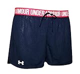 Under Armour Women's HeatGear Athletic Loose Mesh Running Shorts Lined