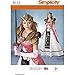 Simplicity 8113 Video Game Princess Halloween and Cosplay Costume Sewing Pattern, Sizes 6-14