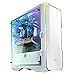 BitFenix Enso White, ATX Case Tempered Glass, Alchemy 3.0 Addressable Asus AURA SYNC RGB with Controller BFC-ENS-150-WWWGK-RP