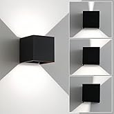 Scpitw Outdoor Wall Sconces Wall Lighting 20W LED Wall Pack Light Adjustable Up Down Light Beam Waterproof Outdoor Wall Light