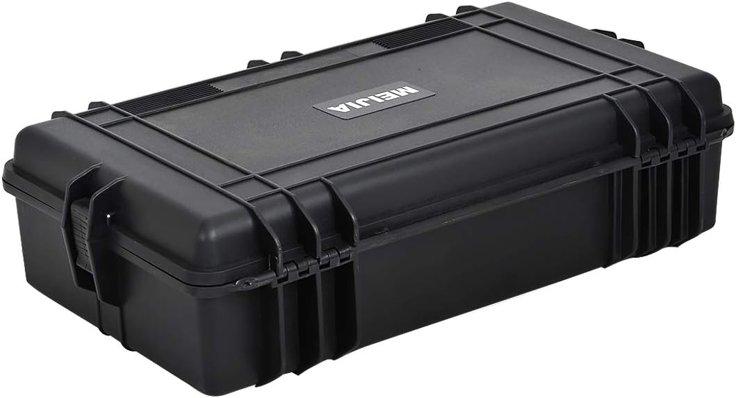 MEIJIA Portable All Weather Waterproof Protective Case,Hard Compact Camera Case with Customized Foam - Image 3