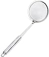 TEMCHY Hot Pot Fat Skimmer Spoon - Stainless Steel Fine Mesh Strainer for Skimming Grease and Foam