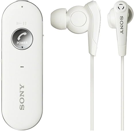Sony Wireless Stereo Headset White Mdr Ex31bn W Electronics Amazon Com