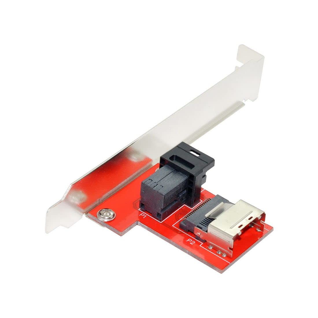ChenYang CY Mini SAS SFF-8087 PCI-Express 4.0 to SFF-8643 SAS HD PCBA Female Adapter with Bracket