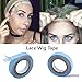0.8cm×3 Yards Double Sided Adhesive Tapes Lace Front Support Tapes Water-Proof Tape for Wigs,Toupees,Hair Pieces,Hair Extensionthumb 2