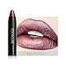 RNTOP FOCALLURE Matte Lipstick Pen Waterproof Lasting 8 Color Optional Lip Makeup (C)