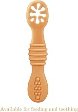 PandaEar 7 Pack Silicone Weaning Spoons Self Feeding Toddler Spoons 4-6 Months view 6