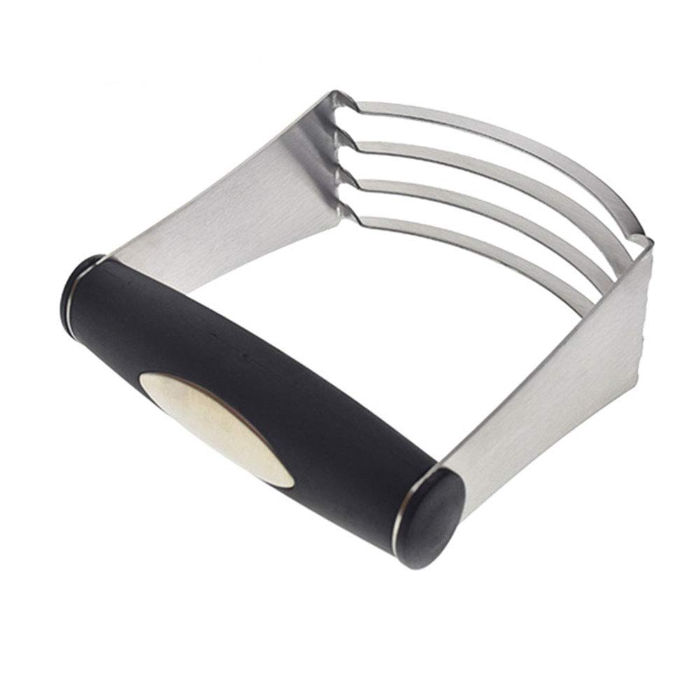 Pastry Blender, Stainless Steel Dough Cutter Handheld Kitchen Baking Tool with Non-Slip Handle for Pasta, Pie Crust and Cake
