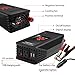 POTEK 750w power inverter DC 12V to AC 110V Car Adapter with 2 5V/2A usb charging output