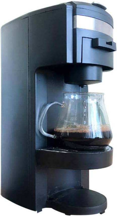 SYSWJ Coffee Machine Mini Electric K-Cup Capsule Coffee Brewing Machine Drip Coffee Maker Filter Cafe Powder Espresso，A