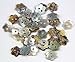Pack of Mixed Flower Shaped 12mm 2 Holes Shell Sewing Crafting Scrapbooking Buttons Approx 50pcs