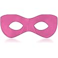 amscan Fabric Super Hero Domino Eye Mask, 1, Pink