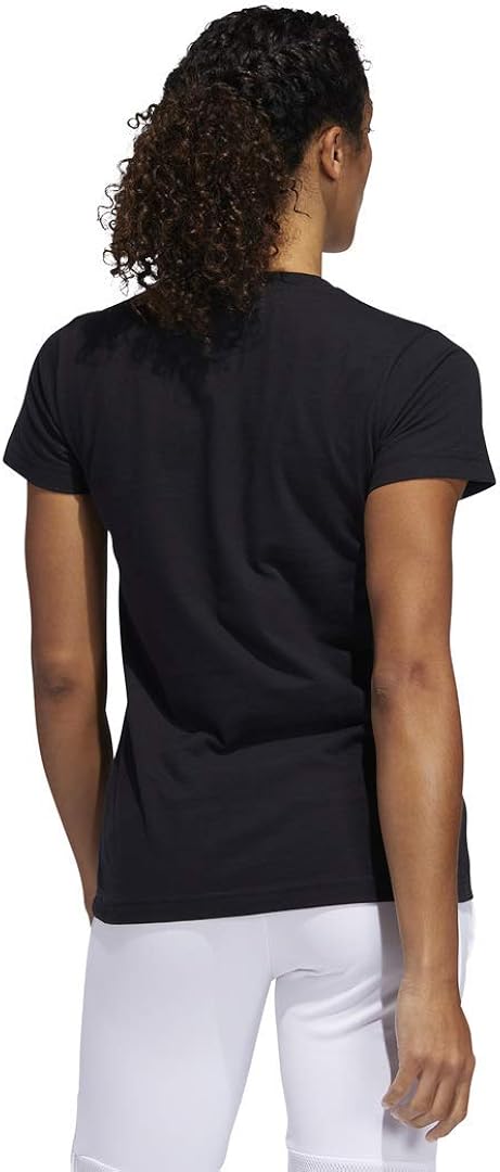 adidas Women's Must Haves Badge of Sport Tee: Clothing