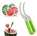 Watermelon Slicer Corer watermelon Cutter & Server cantaloupe cutter melon slicer High Quality Stainless Steel with FREE Melon Baller and Fruit Carving Knife