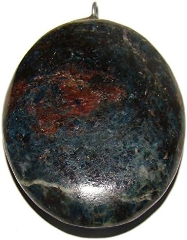 Authentic Dark Blue Kyanite Pendant / Necklace From Siberia, Russia