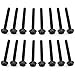 XSPC Radiator Screw Set, 6-32 UNC, 30mm, Black, 16-Pack primary