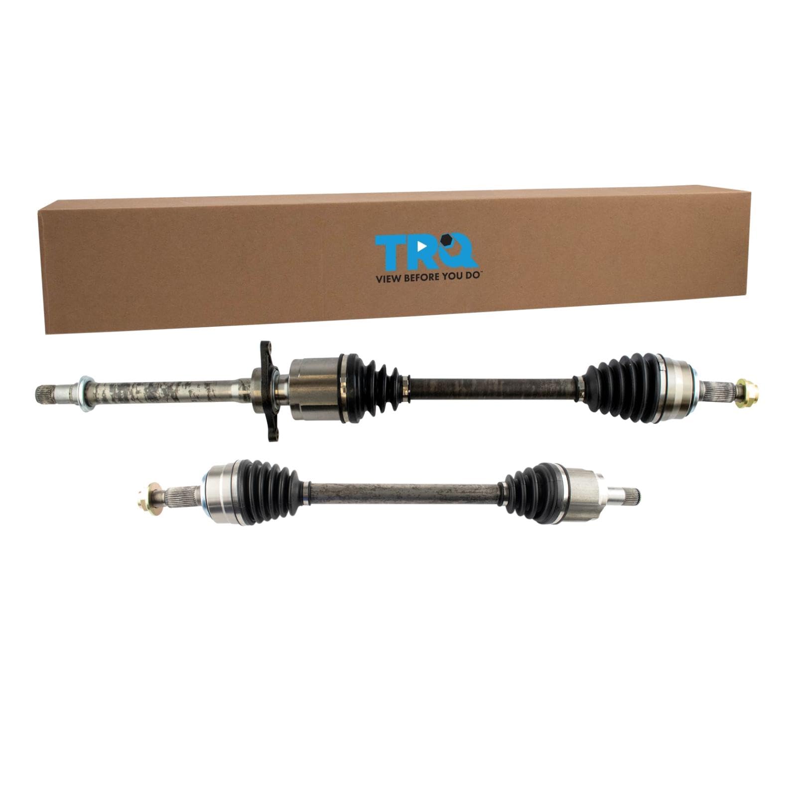 Photo 1 of TRQ Front Driver and Passenger Side CV Axle Assembly Set Compatible with 2011-2013 Honda Odyssey EX LX EX-L 3.5L V6 Automatic