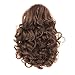 WeKen Hair Bun Medium Long Curly Synthetic Hairpiece Light Brown