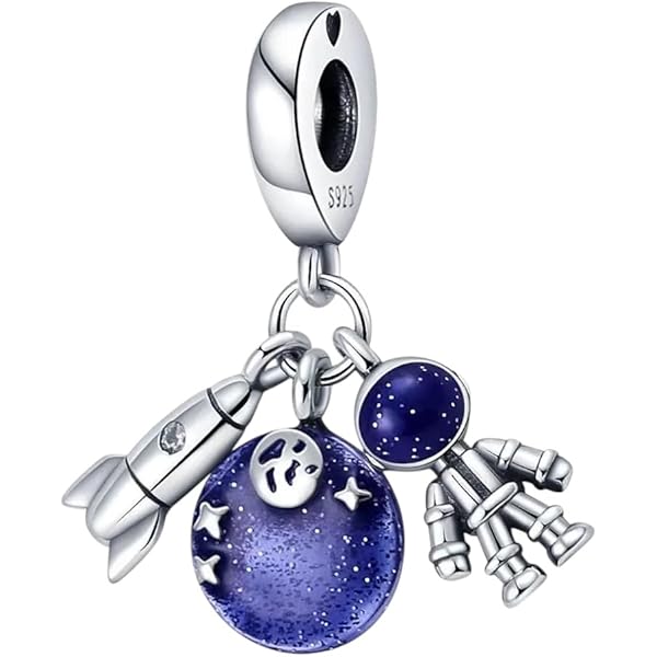 BEEUVIP C Abalorios Charms Colgantes De Alfabeto Cuentas Plata De Ley 925 Con Circonita Cúbica Transparente Compatible Con Pulsera Pandora & Europeo