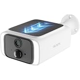 Blurams 4MP Solar Security Camera Outdoor, Dual-Band WiFi 6