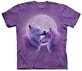 Wolf Kids Shirt Tie Dye Loving Wolves T-shirt Tee Youth