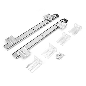 Keyboards Ball Bearing Tray Slides 2pcs Thickened Cold Rolled