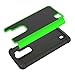 LG K8 Case, LG Escape 3 Case, LG Phoenix 2 Case, NOKEA [Shock Absorption] Hybrid Armor Defender Protective Case Cover for LG Escape 3 / LG Phoenix 2 / LG K8 (Green)