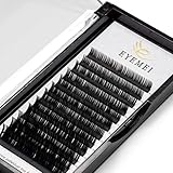 Eyelash Extensions 0.20mm C Curl 9-15 Mixed Lash Extension Light Lashes Individual Eyelashes Black Faux Mink Lashes Extensions Professional Perfect Suppliers for Salon Use by EYEMEI(0.20-C-Mix)