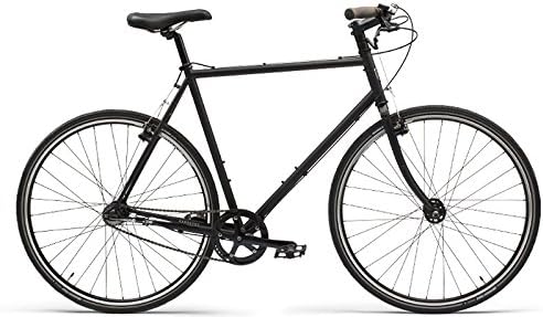 Handsome Fredward 3 Speed Internal City Bicycle (Matte Black, 49cm)