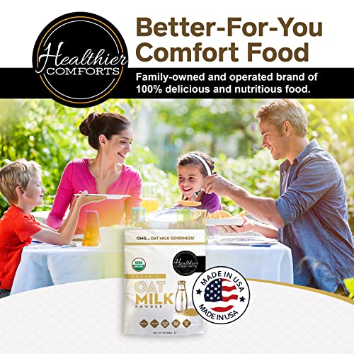 Oat Milk Powder 7oz Natural and Plant Based Milk with a Clean Formula