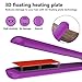 Hair Straightener，Flat Iron For Hair Styling: 2 In 1 Curling And Straightening For Women, For All Hair Types And Lengths – Non-Damaging Ceramic Plates, Adjustable Temperature (purple)thumb 3