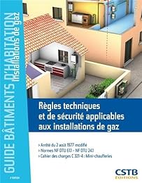 Règles techniques et de sécurité applicables aux installations de gaz