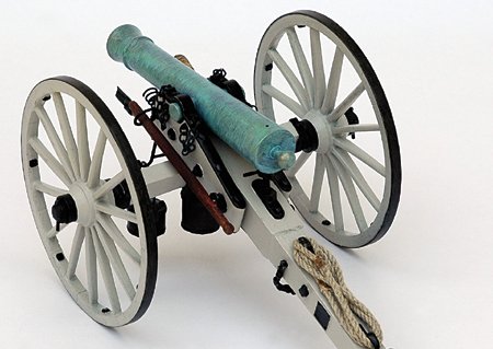 Guns Of History James Cannon 6-lb 1:16 Scale Artillery Model Hobby Kit MS4007 - Model Expo - Thumbnail 5