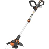 Worx 20V 12" 2-in-1 Cordless String Trimmer &amp; Electric Lawn Edger, WG163.9 | Battery &amp; Charger Not Included, Command Feed, Works for Lawn Weed Removal Tasks, PowerShare