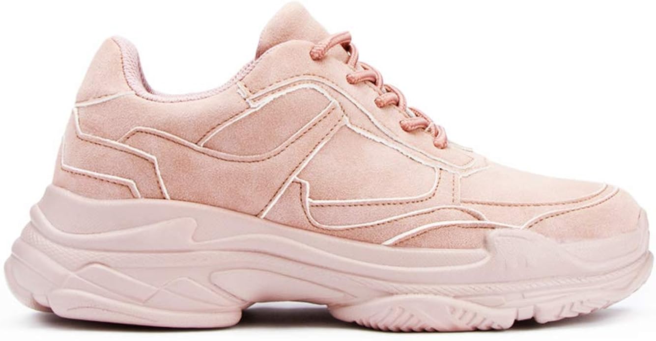 pink lace up shoes