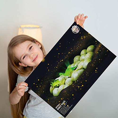 Nachtleuchtender Dinosaurier Ausgrabungsset für Kinder Dino Ei Toy Ausgraben Dino Spielzeug Archäologie Set ab 6 Jahren – Bild 6