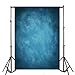 Laeacco 5x7ft Solid Color Backdrop Blurry Blue Photo Background Abstract Blue Photography Backdrops Children Kids Adults Newborn Baby Infant Portraits Shooting Studio Props Pets Photobooth