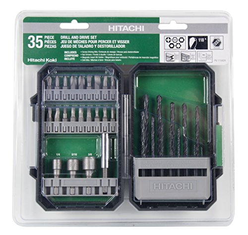Hitachi 115424 drill and screw driving bit set  (discon…