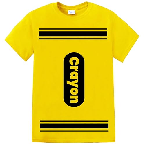 Crayon Halloween Costume T Shirt Funny Cool Group Tshirt idea