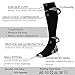Compression Socks for Men&Women by Upsimples, 5-Pairs Support Socks for Reducing Swell in Feet, 15-20mmHg Compression Stockings for Promoting Blood Circulation & Reduce Pain on Legs, XXL