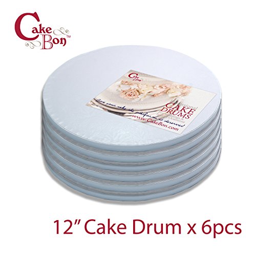Cake Drums Round 12 Inches Sturdy 1/2 Inch Thick Professional