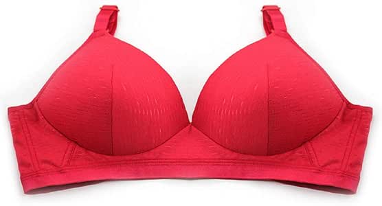 jiushixw Sujetador Delgado Sujetador Ajustable Rojo 90C: Amazon.es: Hogar