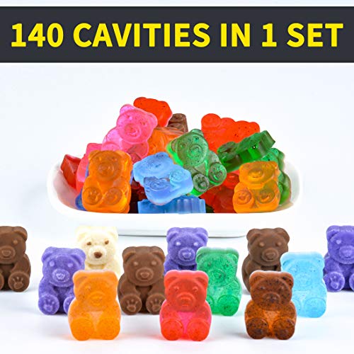 Gummy Bear Molds Candy Molds Large Gummy Molds 1 Inch Bear Chocolate