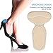 Yosoo Heel Pads Grips Liners Back Heel Cushion Insoles for High Heels Blisters, Improve Shoes Too Big, Shoe Gel Inserts(2 Pairs)