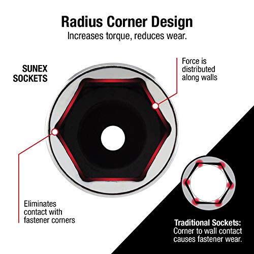 2 Sunex+884505+8+Inch+16+Inch+Socket