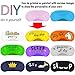 Aneco 50 Pieces Blindfold Eye Mask Shade Cover with Nose Pad and Adjustable Strap for Travel Sleep or Party Supplies