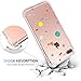 KIOMY for iPhone 7 Plus Crystal Clear with Design Cute & Funny Outer Space Galaxy Pattern Protective Case